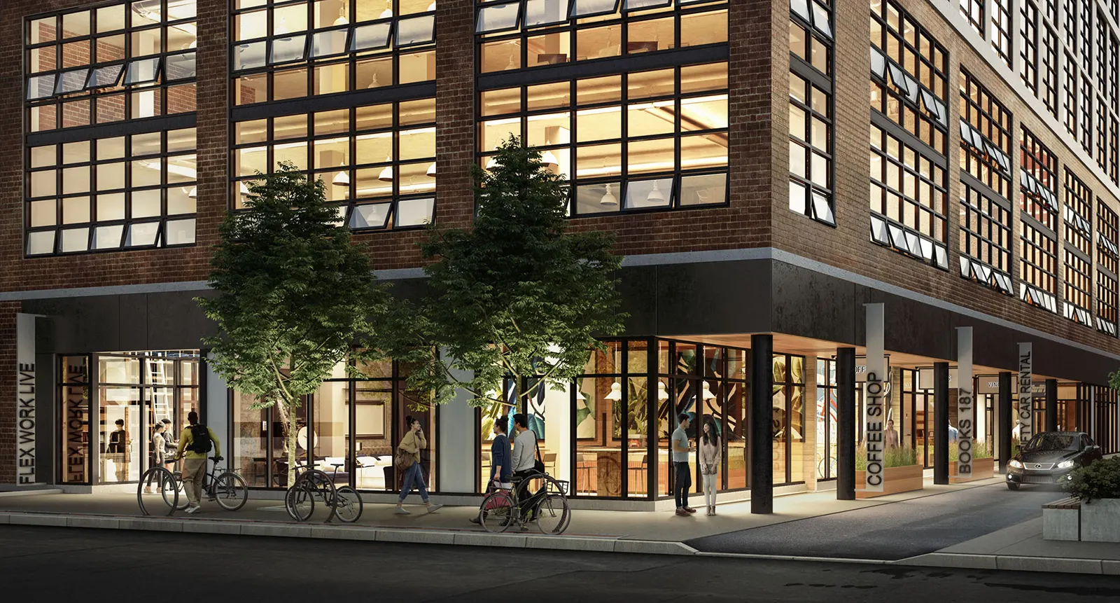 Parliament & Co Retail Ground Floor Rendering